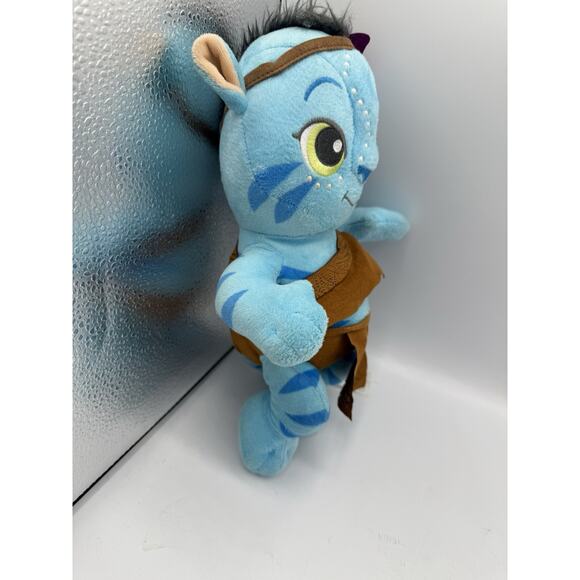 Disney Parks Avatar Baby Neytiri Plush Toy 10” Blue Stuffed Animal Doll Na’vi - Picture 3 of 6